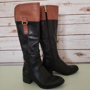 Franco Sarto Lizbeth Leather Riding Boot